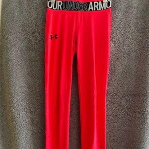Pink Under Armour leggings